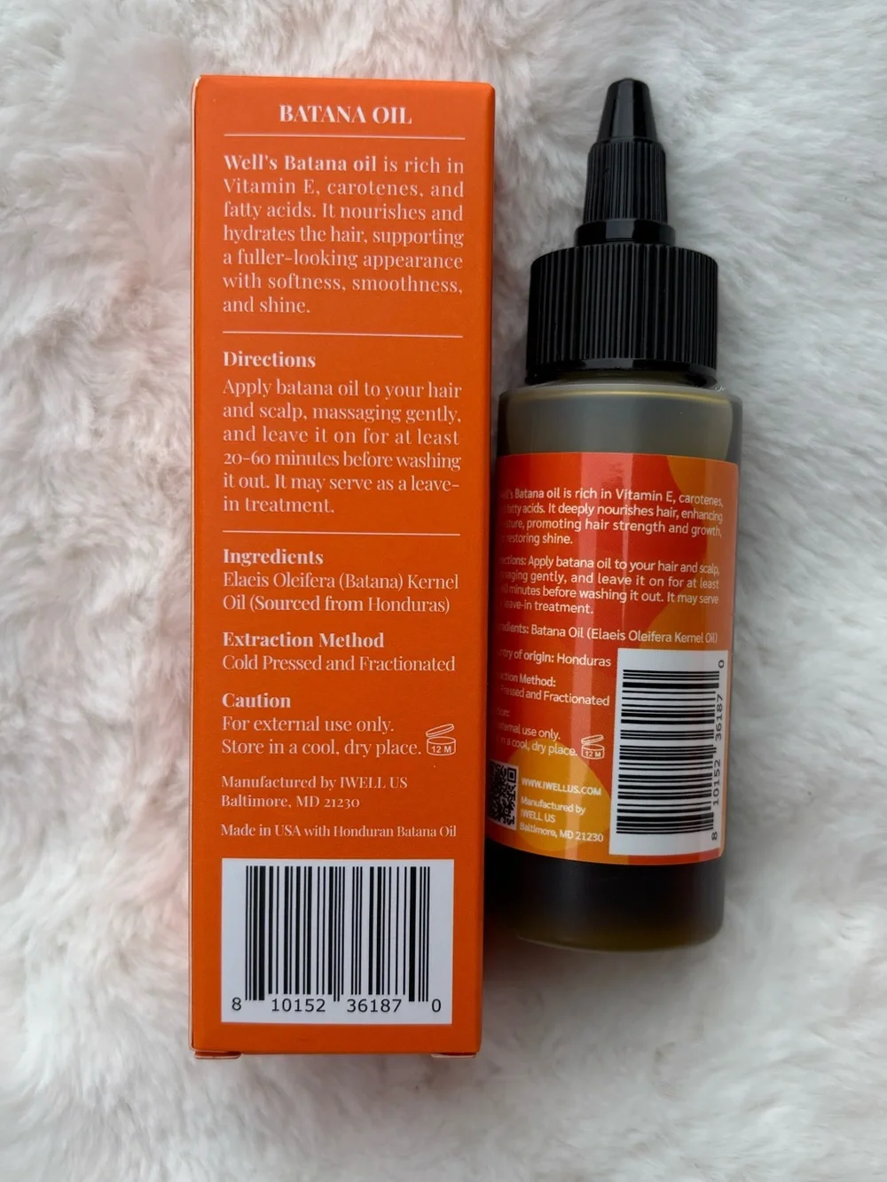 Batana Oil Thickening Hair Oil — Orange